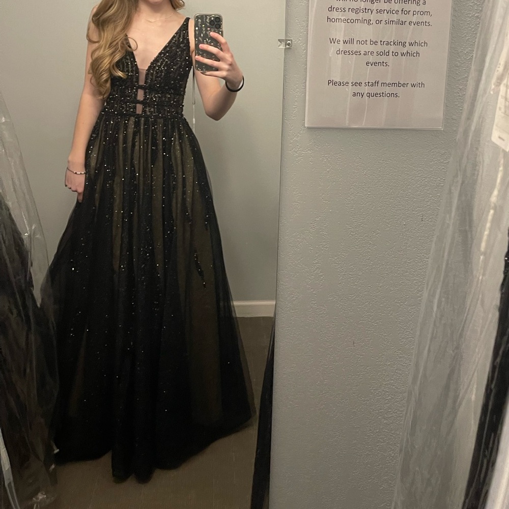 Black Ballgown Prom Dress